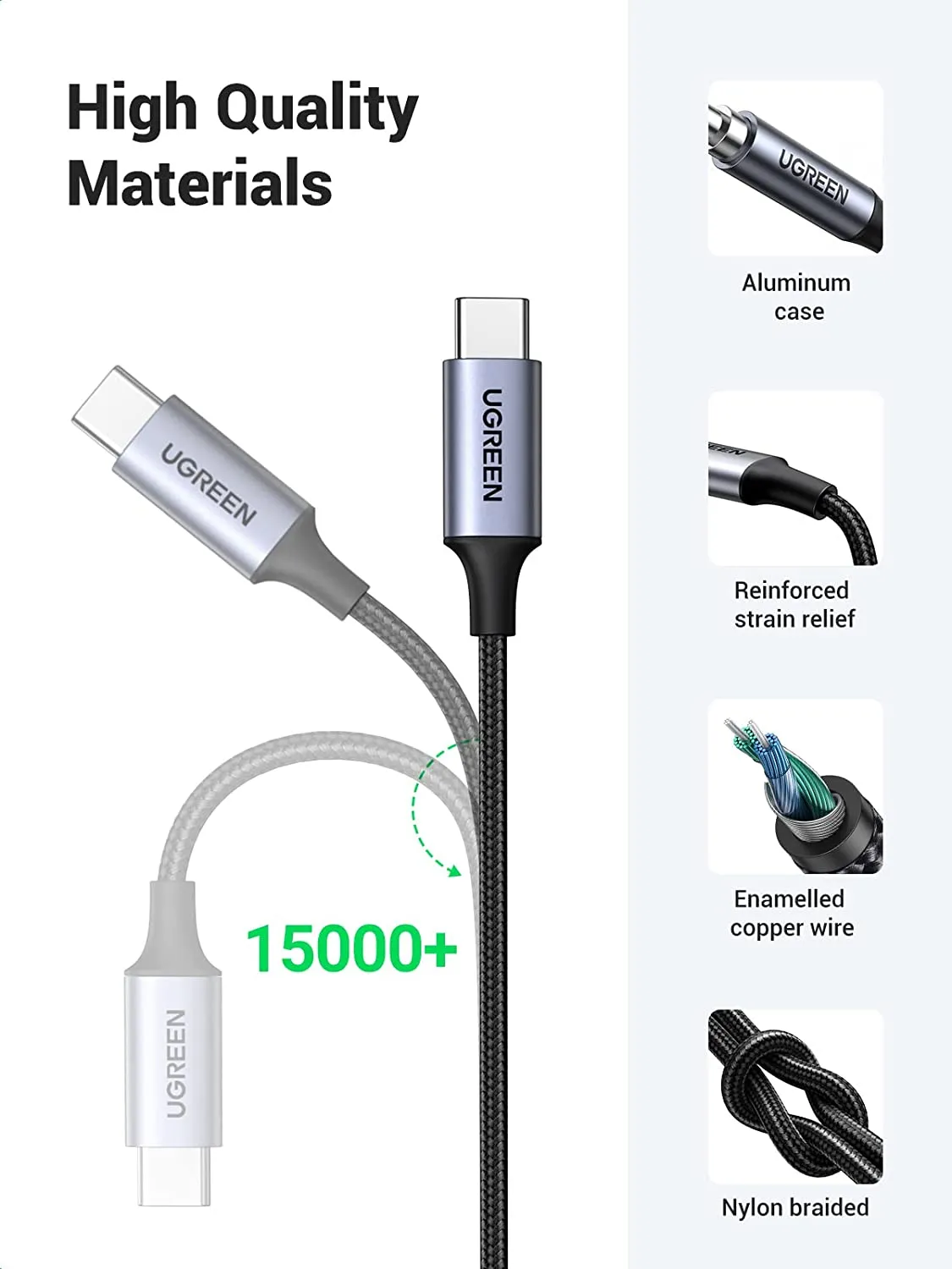 UGREEN USB C to 3.5mm Audio Cable