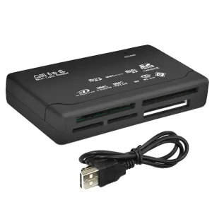USB 2.0 SD Card Reader All In One Adapter Support TF CF SD Mini SD HD MMC MS XD by elenxs