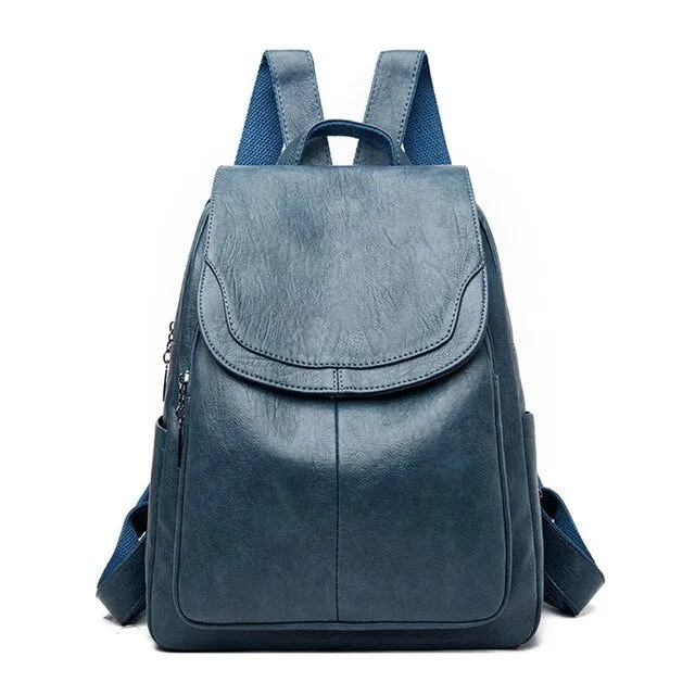 Women Leather Backpack